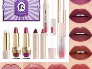 Lipstick Set Full Lip Kit Christmas Gift Makeup Kit included Matte Lipstick Liquid Lip Gloss Lip Liner Lip Balm