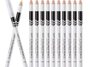 White Eyeliner Pencils Professional Use as Highlighter