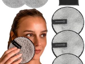 Ogato Reusable Makeup Remover Pads -6pc Reusable Makeup Remover Cloths - Reusable Face Pads