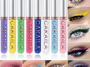 MEICOLY 8 Colors Liquid Eyeliner Colorful Set