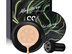Mushroom Head Air Cushion CC Cream Mushroom Head Foundation BB Cream Concealer Long-lasting Nude Makeup Moisturizing Brightening Oil Control