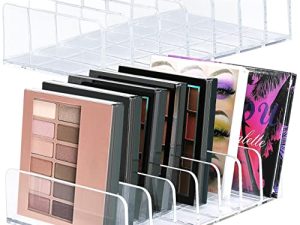2Pcs Makeup Pallet Organizer