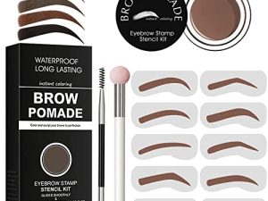 Eyebrow Stamp Stencil Kit - for Waterproof Eyebrows Makeup