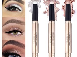 LOKFAR 3 PCS Eye-Shadow Stick Makeup Cosmetics Eye Brightener Stick