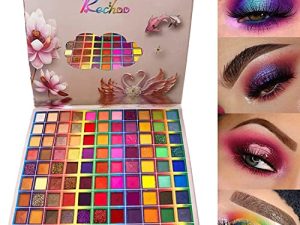 Rechoo 99 Colors Eye shadow Palette Glitter Eye Makeup