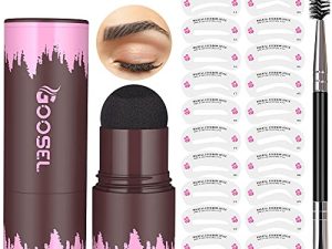GOOSEL Eyebrow Stamp Stencil Kit