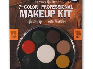 7 Color Professional Makeup Kit Reel F/X Halloween Costume Makeup