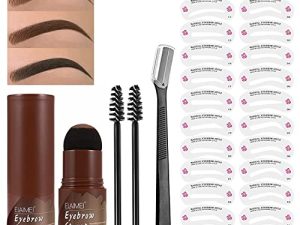 God Blomster Eyebrow Stamp Stencil Kit