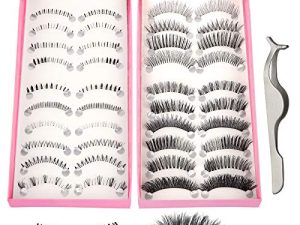 20 Pairs False Eyelashes