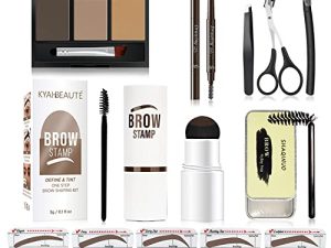 Eyebrow Stamp Stencil Kit