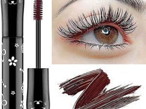 Brown Mascara Waterproof Primer Colored Eyes Makeup Light Dark Copper Mascara Natural Hypoallergenic Best Benefit Volumizing Lengthening Curling Defining Washable Women Mascara Gift Classic Everyday Mascara Use