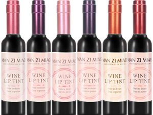 6 Color Matte Wine Lip Stain set