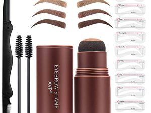 Eyebrow Stamp Stencil Kit For Perfect Eyebrow Makeup