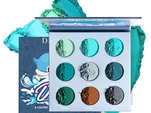 Blue Teal Eyeshadow Palette