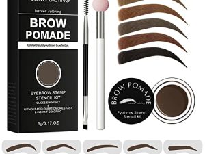 Eyebrow Stamp Stencil Kit - for Waterproof Eyebrows Makeup