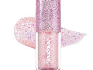 COLORGRAM Milk Bling Shadow - 02 Opal Flash | Pigmented Liquid Glitter Eyeshadow