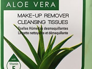 Cala Aloe vera make-up remover cleansing tissues 30 count