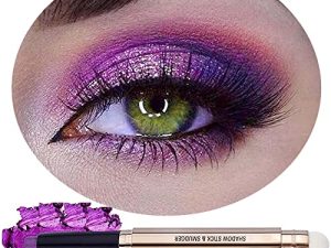 Purple Eyeshadow Stick For Eye Makeup