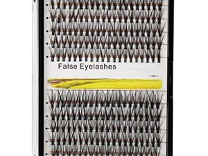 Vayator 10+12mm Mixed 12+14mm Mixed Tray Mink Eyelash Extension Natural 3D Russian Volume Faux Eyelashes Individual 20D Cluster Lashes Makeup (16mm+18mm Mixed)