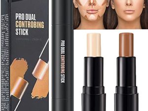 2 Colors Cream Contour Sticks Makeup Kit
