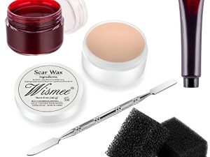Wismee Sfx Makelup Kit Halloween Makeup Party Stage Special Effects Makeup Scar Wax Kit