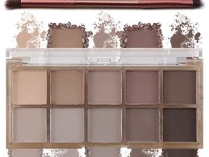Limvoo 10 Colors Matte Eyeshadow Palette