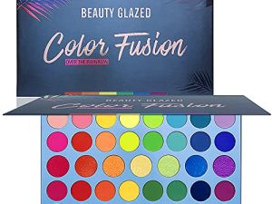 Color Fusion Eyeshadow Palette Highly Pigmented 39 Shades Matte and Shimmers Makeup Palette