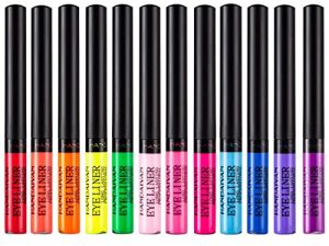 BestLand 12 Colors Matte Liquid Eyeliner Set UV Glow Rainbow Colorful Neon Eyeliner Pencil Pigmented Waterproof Smudgeproof Long Lasting Gel Eye Liner Eye Makeup Gift Kit for Women (Set C)