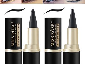 LOKFAR 2 Pcs Black Gel Eyeliner Set
