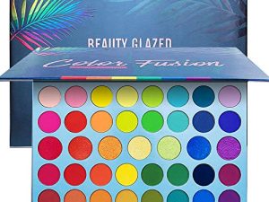 39 Color Rainbow Eyeshadow Palette - Professional Makeup Matte Metallic Shimmer Eye Shadow Palettes - Ultra Pigmented Powder Bright Vibrant Colors Shades Cosmetics Set