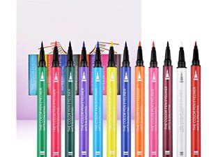 UIIOPJIOM 12 Color Liquid Eyeliner Set