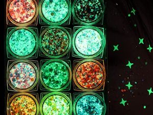 Glow in The Dark Body Glitter Gel